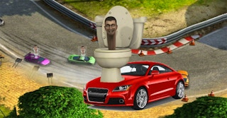 Image Skibidi Toilet Racing Multiplayer